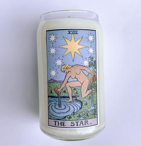 Star Tarot Candle